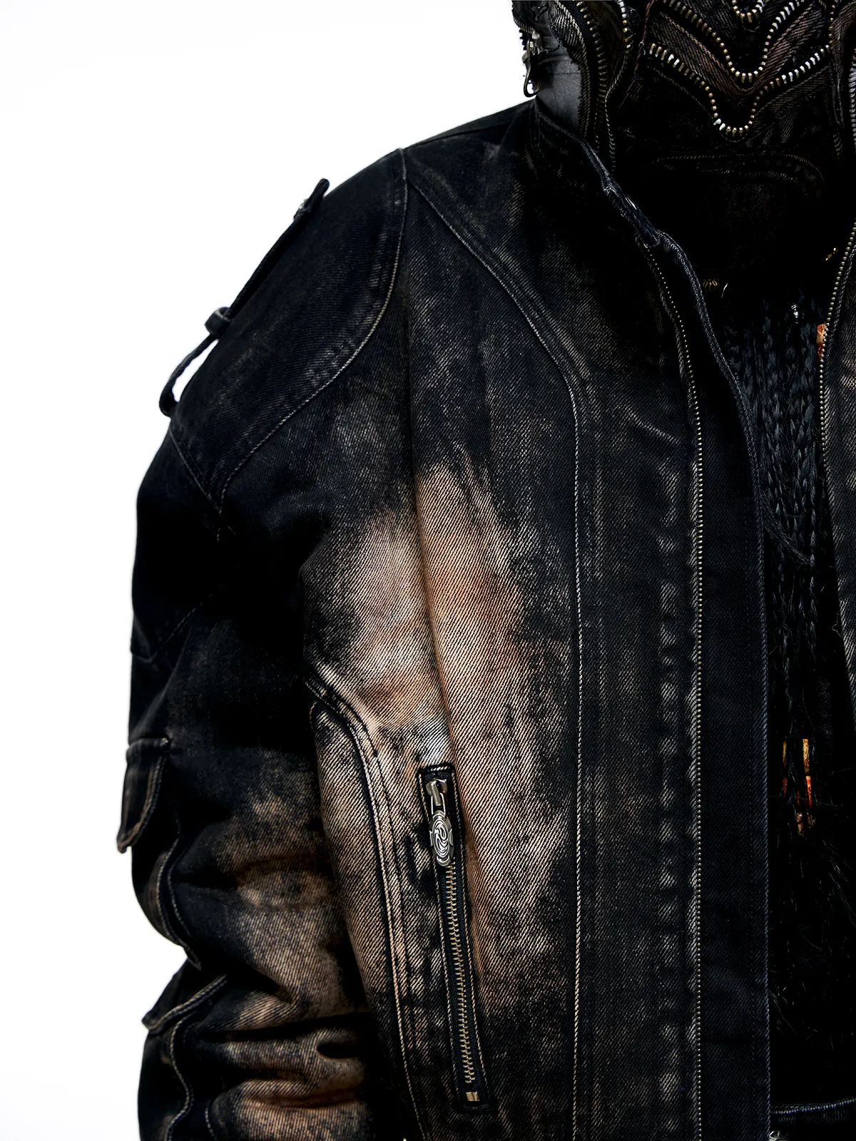Dirty Wash Denim Jacket (only 60 pieces) - Image 5