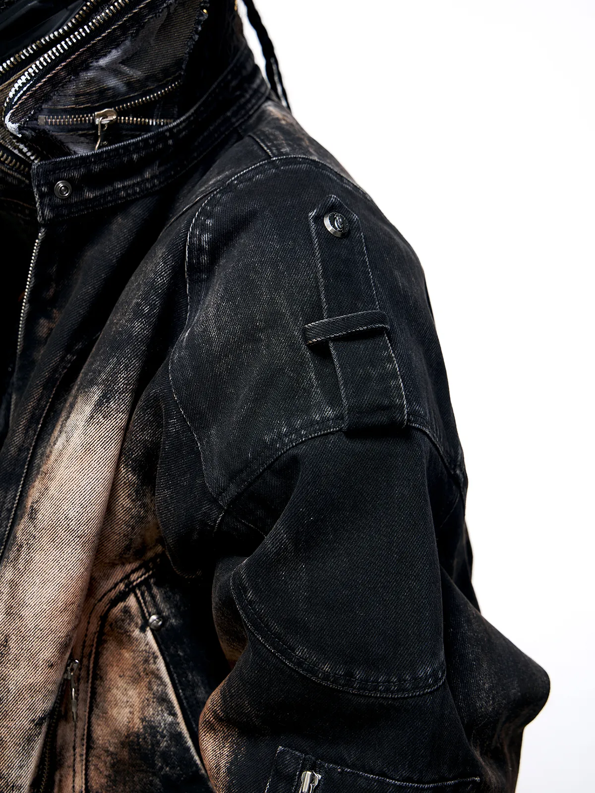 Dirty Wash Denim Jacket (only 60 pieces) - Image 7