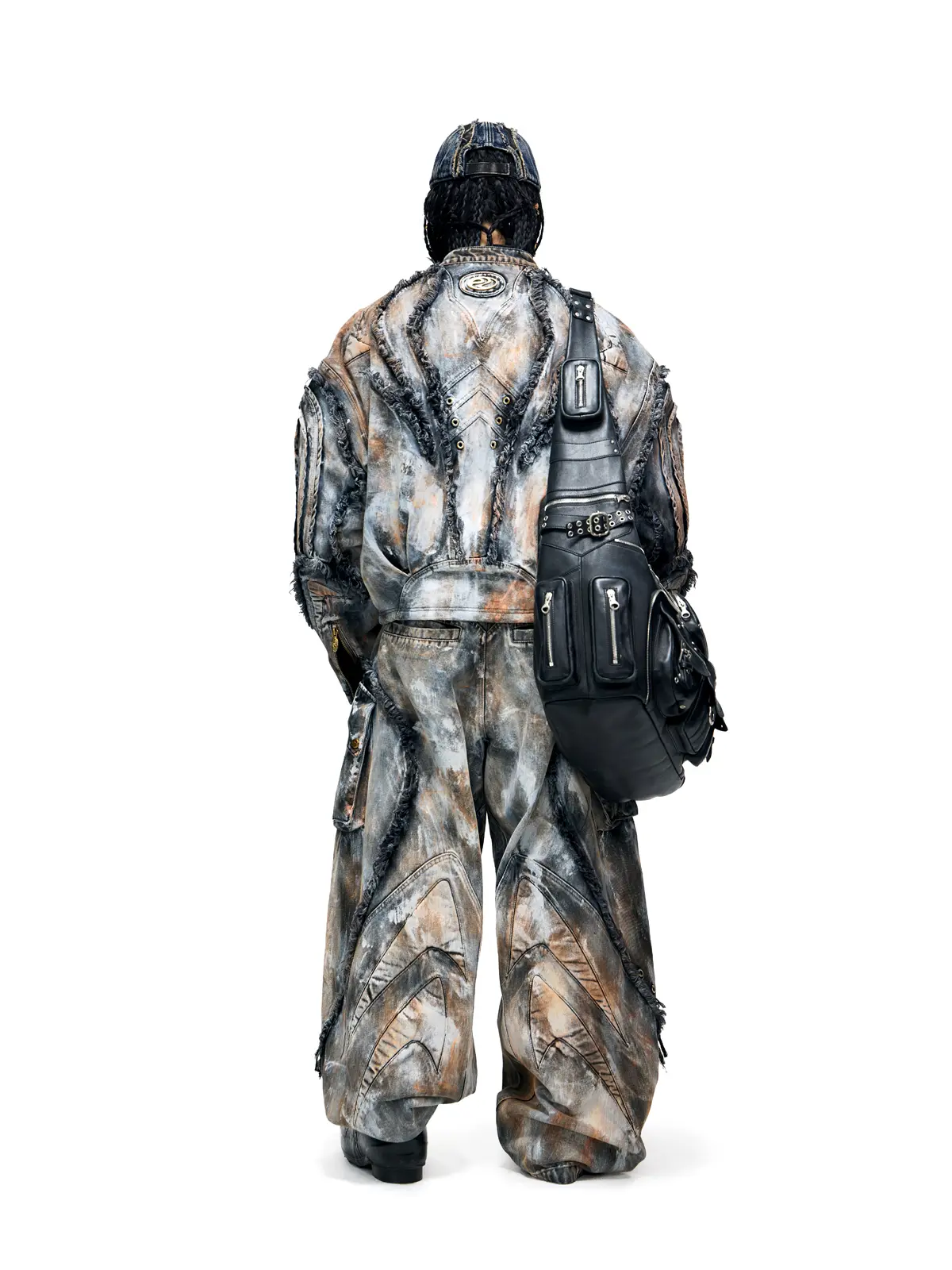 Graffiti Mud Wash Denim Jacket (only 60 pieces) - Image 12