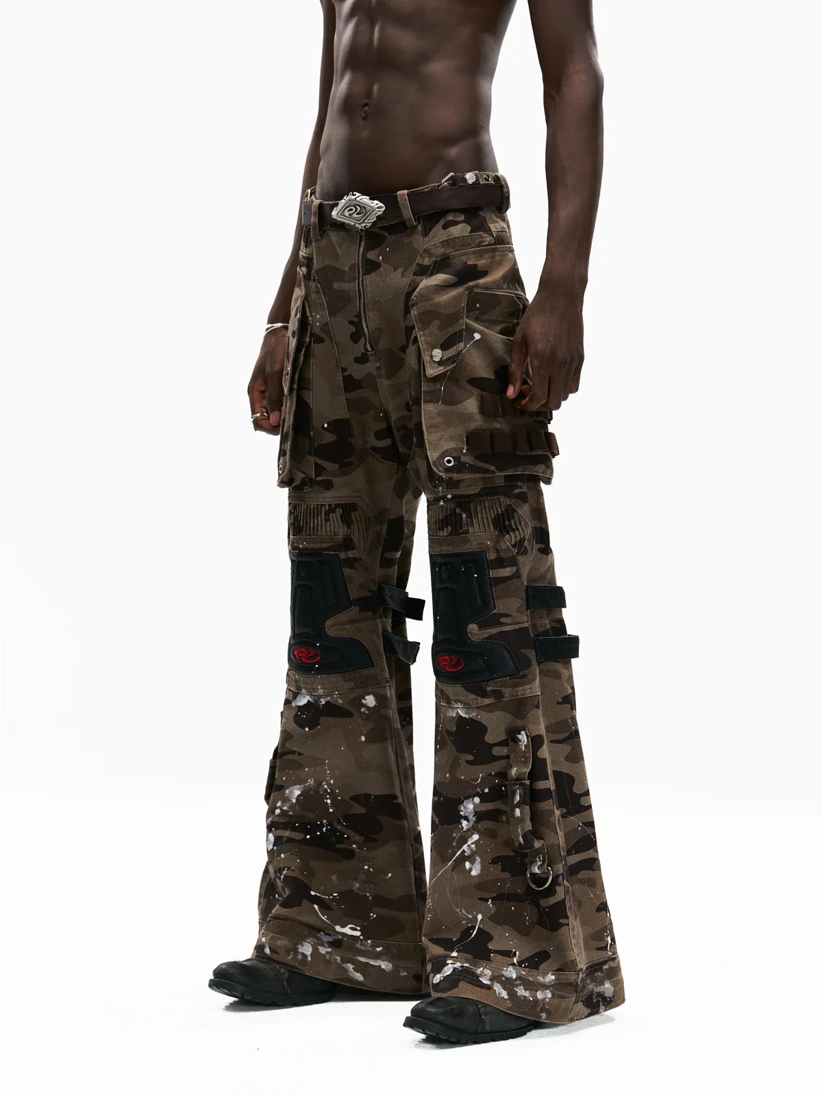 Mico-flare Camo Cargo Pant - Image 2