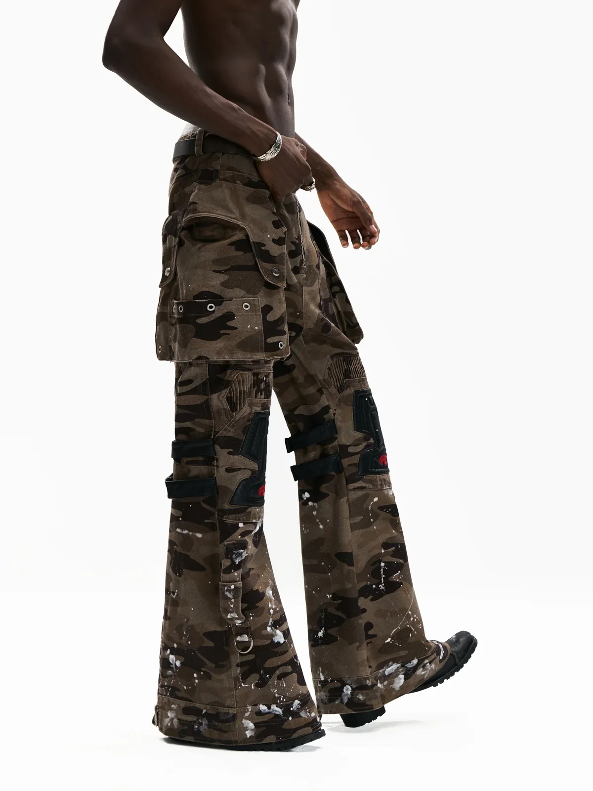 Mico-flare Camo Cargo Pant - Image 5