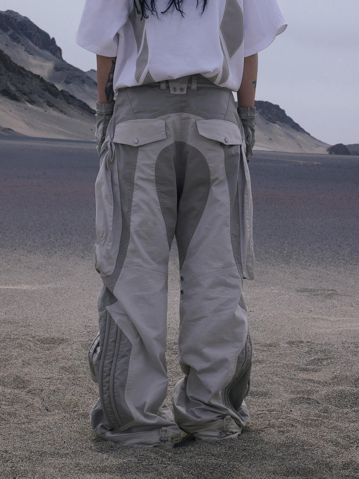 Personsoul Bootcut Cargo Pants - Image 3