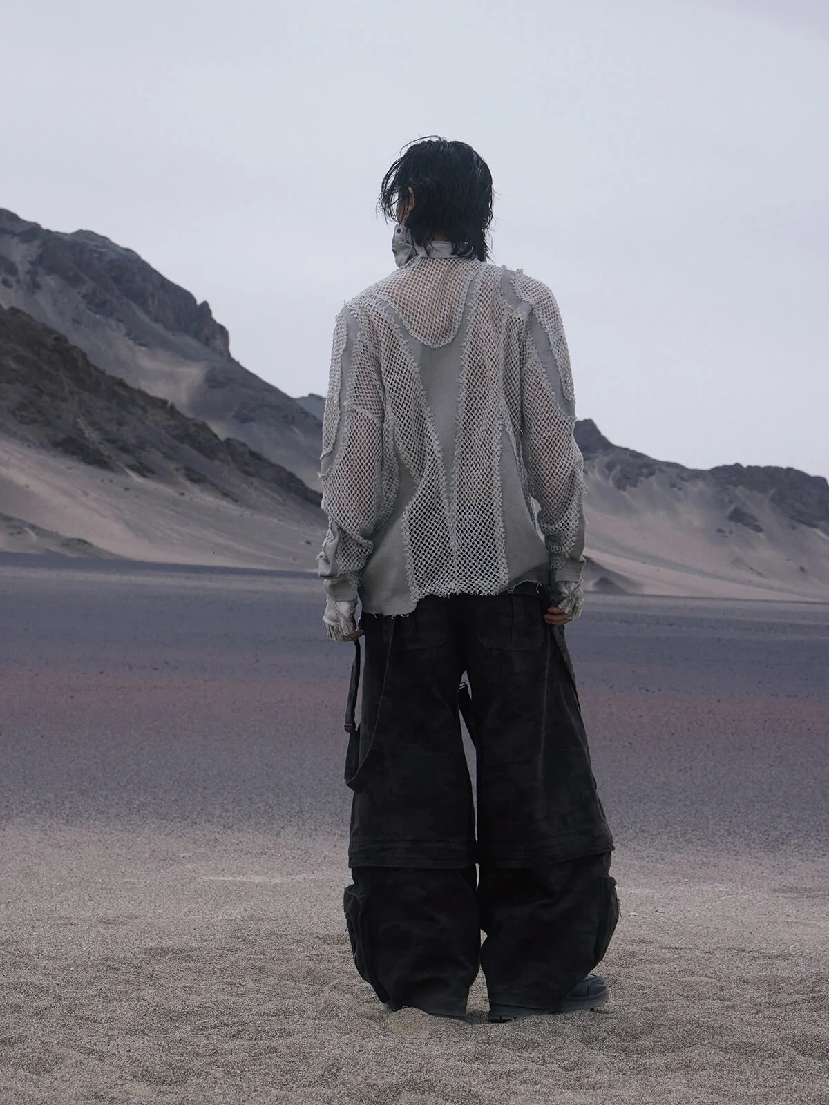 Personsoul Brown Camo Overalls with Zip-Off Legs - Image 7