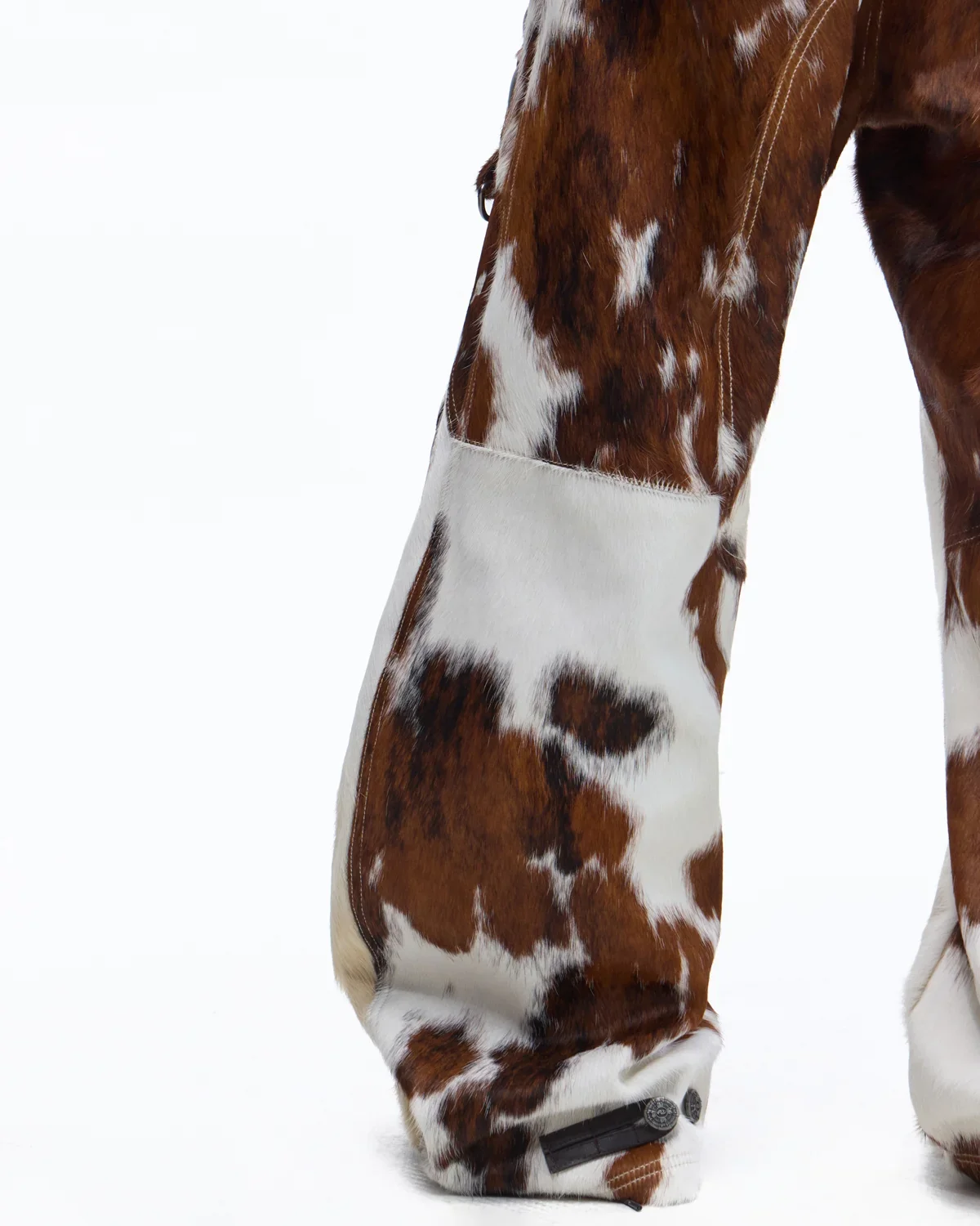 Personsoul Hair-On Cowhide Armor Curved Pants(Limited  100 pieces) - Image 6