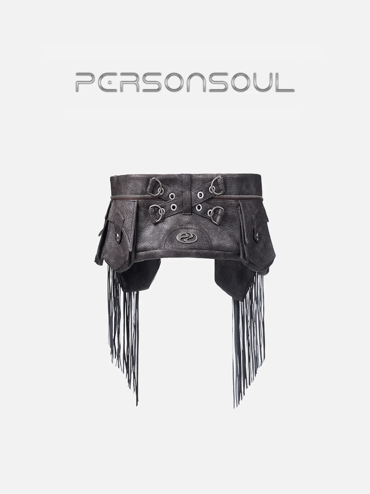 Personsoul Leather Tassel Belt - Image 4