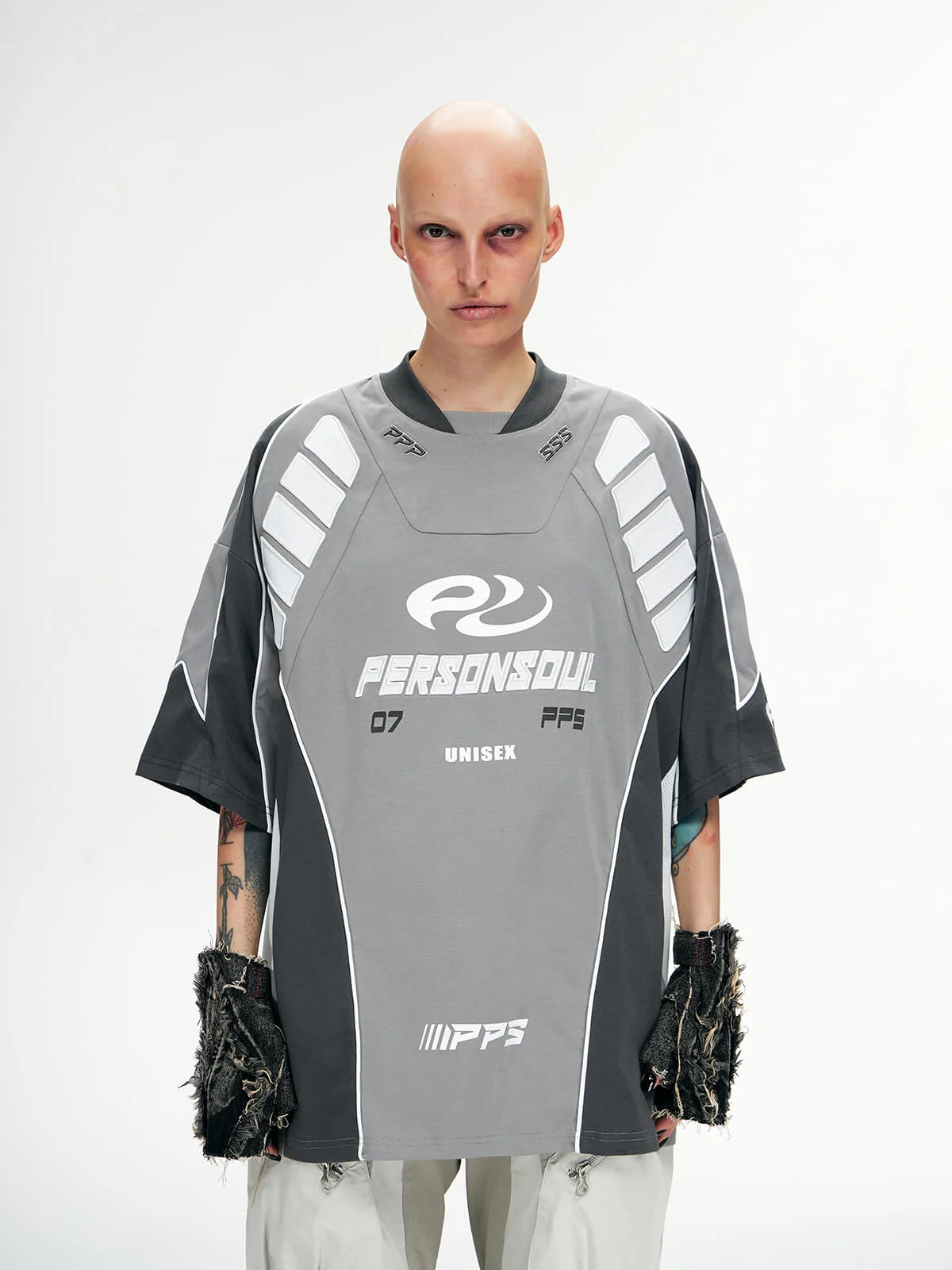 Personsoul Racing Logo Oversized T-Shirt - Image 20