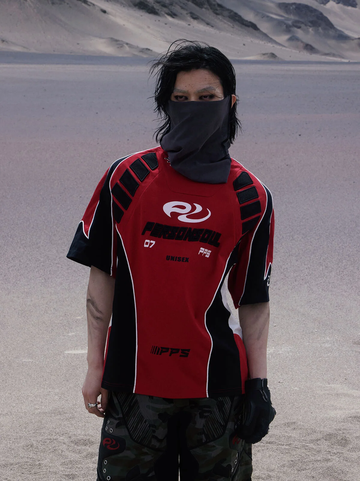 Personsoul Racing Logo Oversized T-Shirt - Image 3
