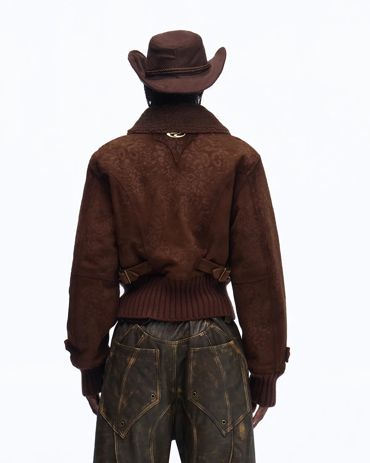 Personsoul Silk-finished Nubuck Cowhide Vintage Jacket(Limited 100 pieces) - Image 3