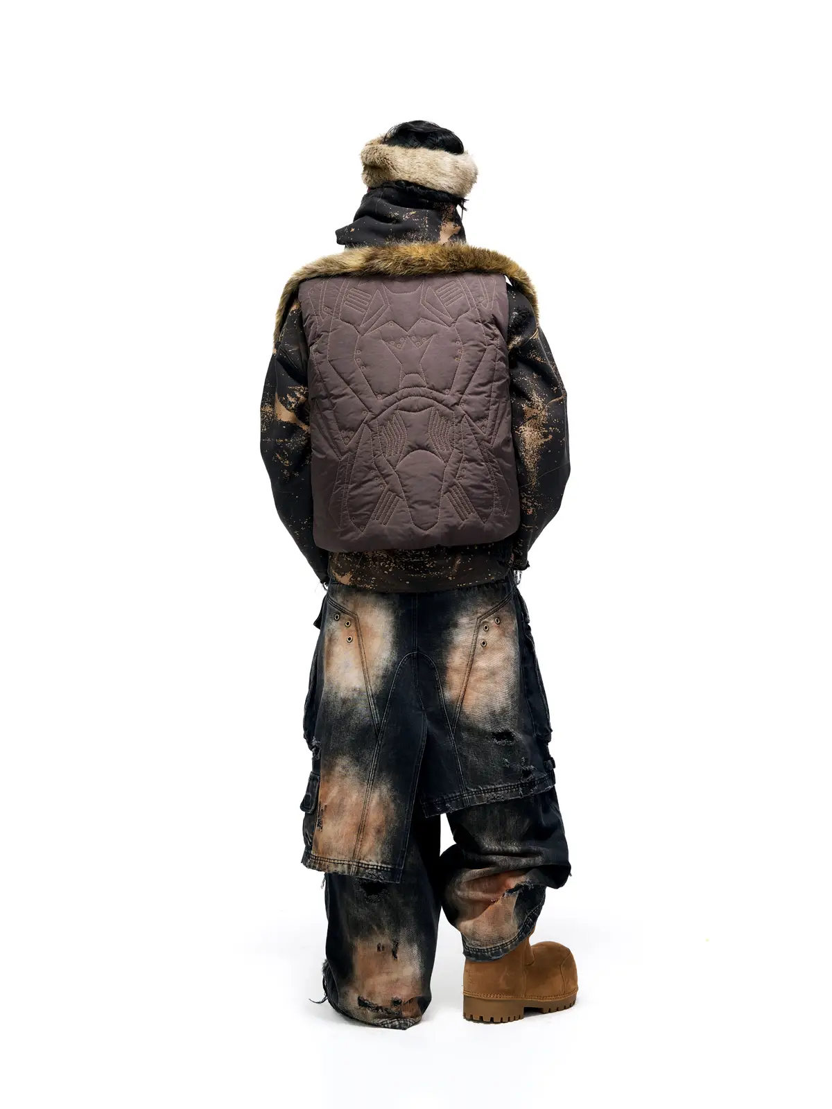 Personsoul Tactical Embroidered Down Vest - Image 14