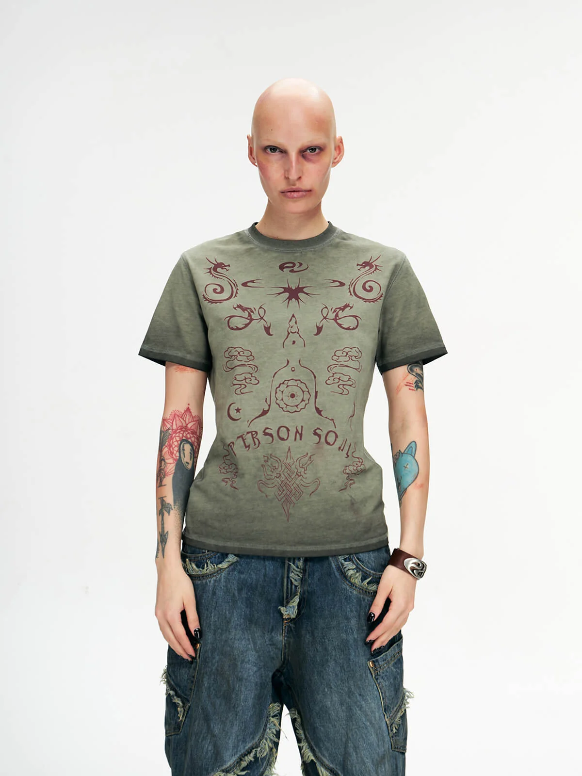 Personsoul Totem Slim Fit T-shirt - Image 9