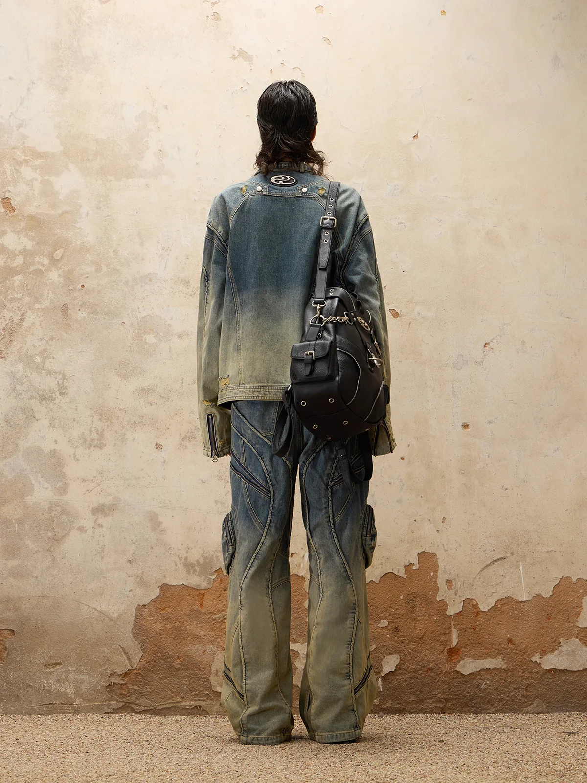 Personsoul Washing Gradient Denim Jeans - Image 5