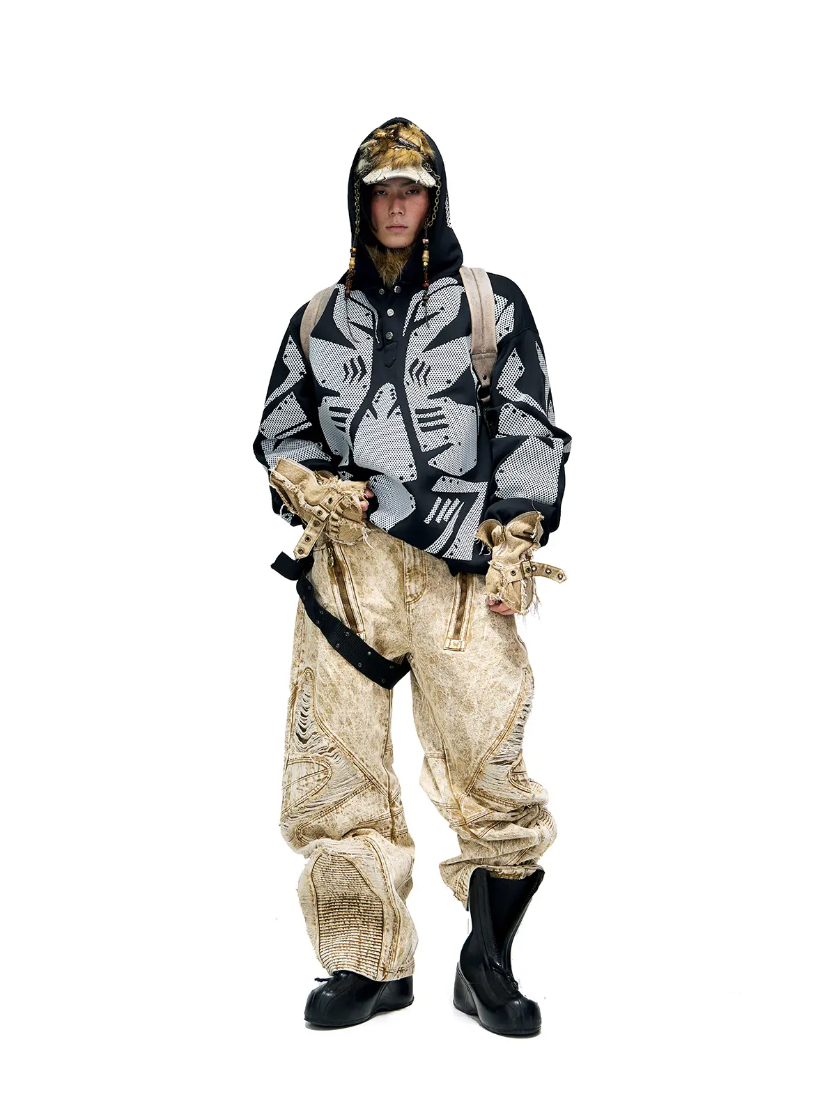 Reflective Armor Hoodie - Image 12