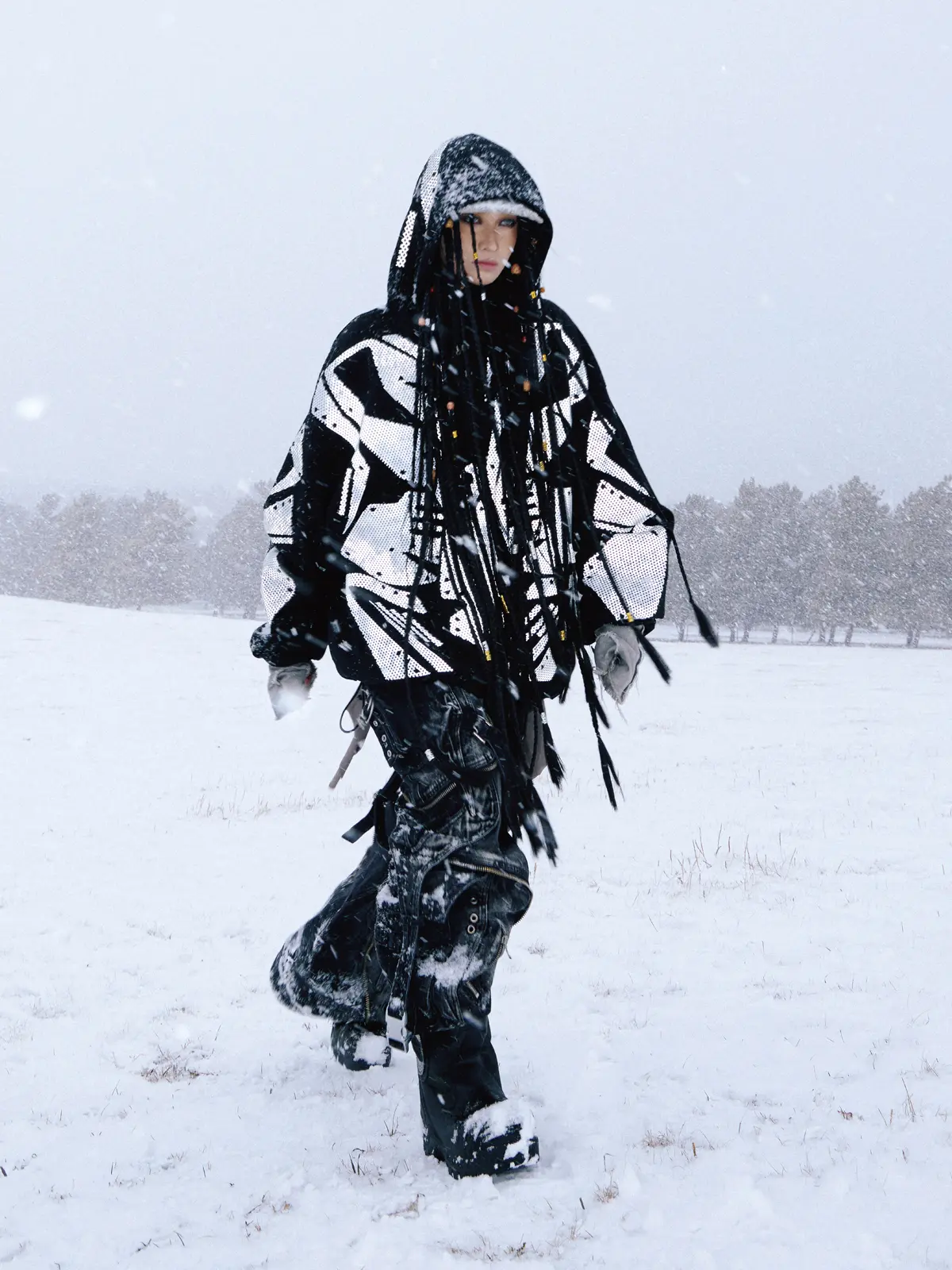 Reflective Armor Hoodie - Image 3