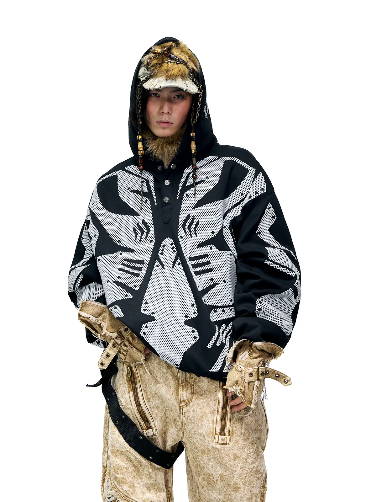 Reflective Armor Hoodie - Image 6