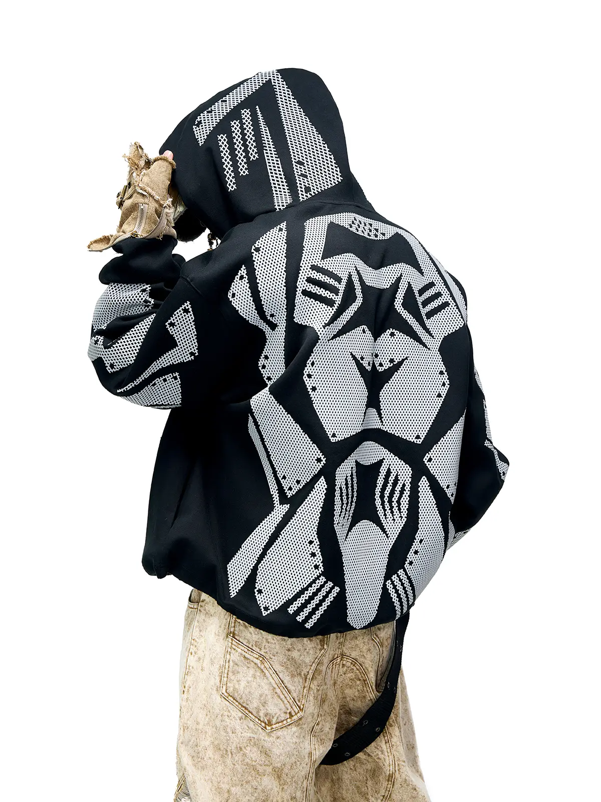 Reflective Armor Hoodie - Image 7
